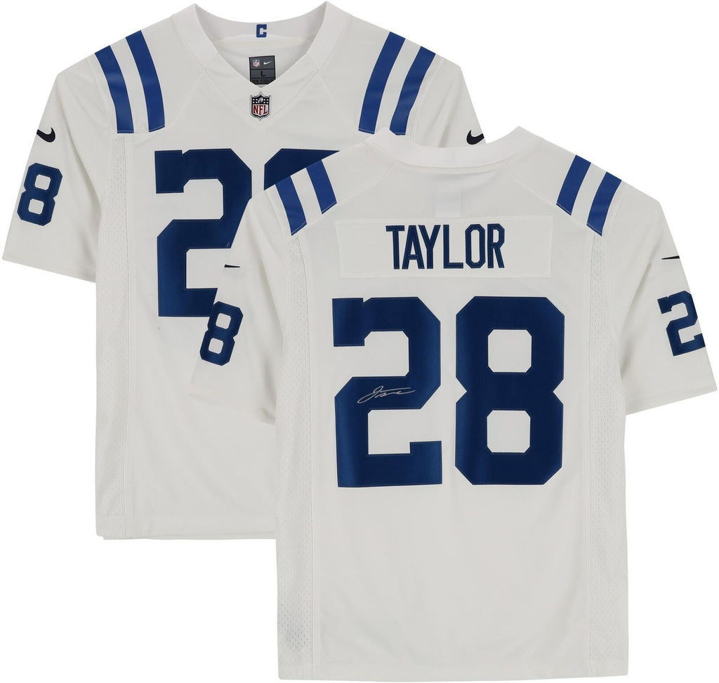Fanatics Authentic Jonathan Taylor Indianapolis Colts Autographed White Nike Limited Jersey