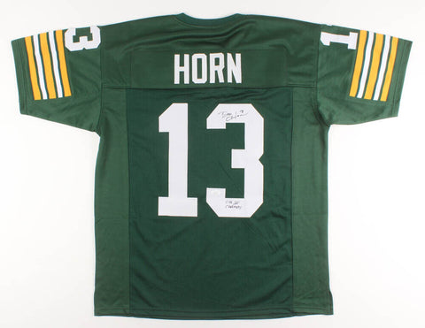 Don Horn Signed Green Bay Packers Jersey Inscribed "SB II Champs" (JSA COA)