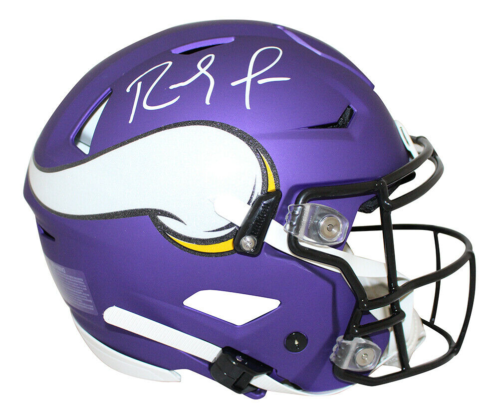 Randy Moss Autographed Minnesota Vikings Speed Flex Full-Size Football  Helmet - BAS