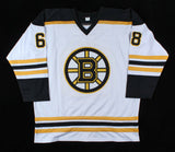 Jack Studnicka Signed Bruins Jersey (Studnicka COA) Boston Prospect AHL All Star