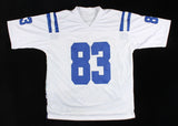 Brandon Stokley Signed Indianapolis Colts Custom Photo Image Jersey (JSA COA)
