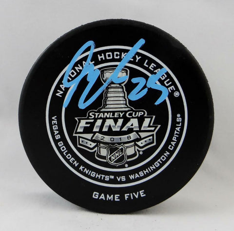 Devante Smith-Pelly Autographed Capitals Stanley Cup Game 5 Puck- Fanatics Auth