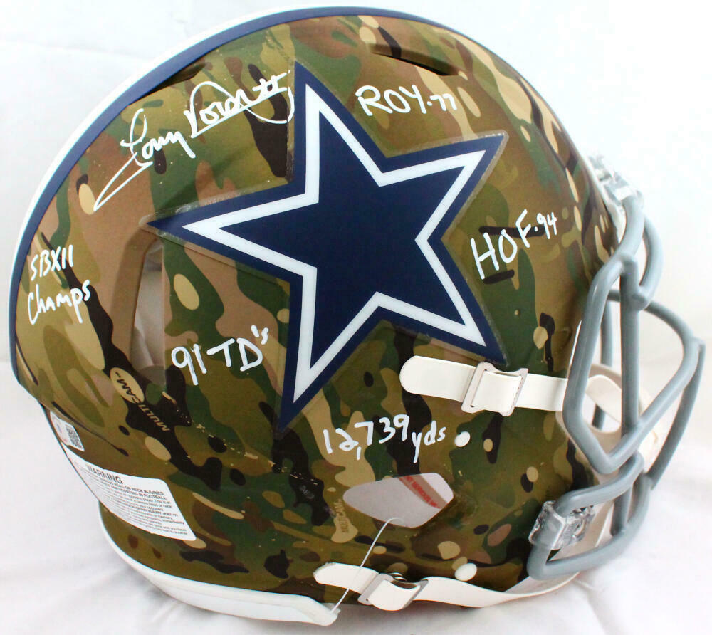 camo cowboys helmet