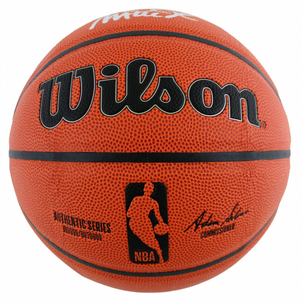 Magic Johnson & Larry Bird Autographed 11x14 Signed Basketball Retirem