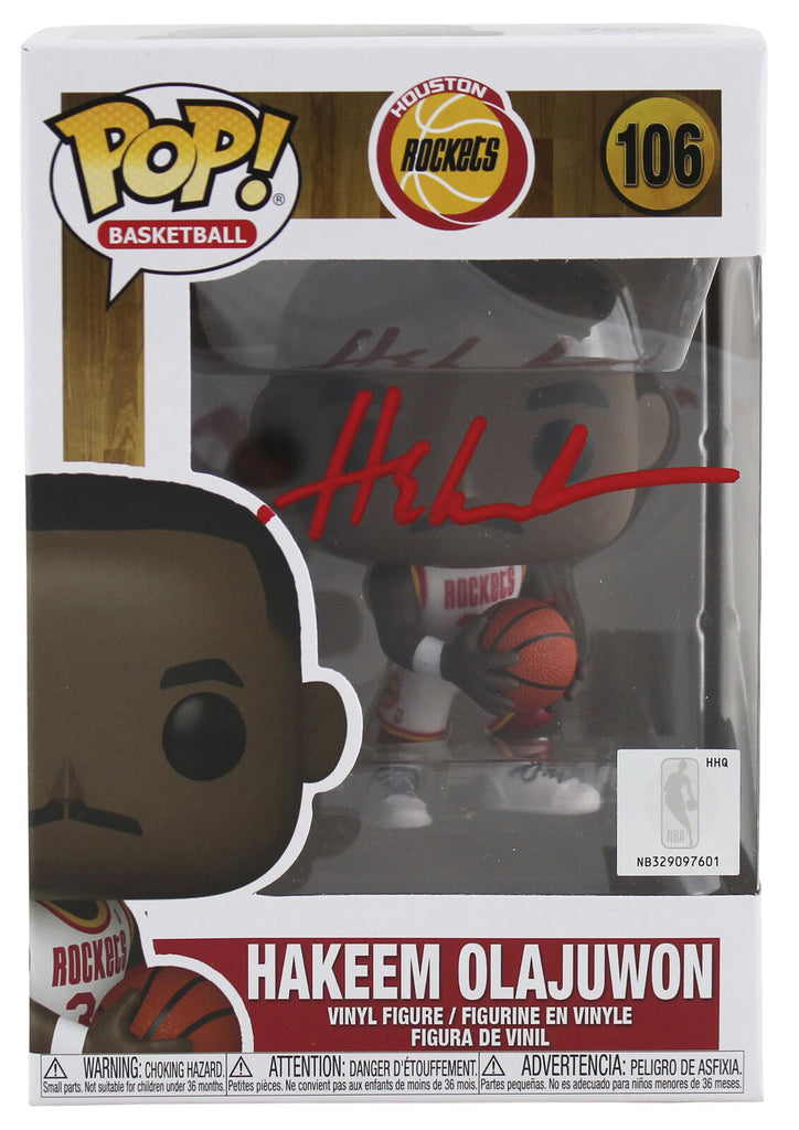 Hakeem Olajuwon Houston Rockets Fanatics Authentic Autographed