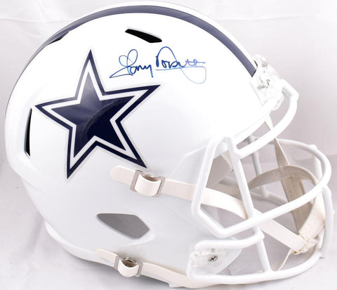Tony Dorsett Autographed Dallas Cowboys F/S ALT 22 Speed Helmet-Beckett W Holo