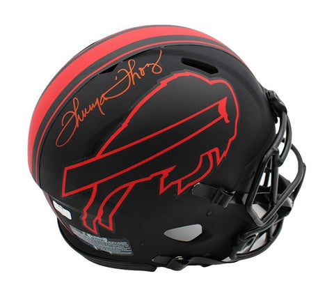 Thurman Thomas Signed Buffalo Bills Speed Authentic Eclipse NFL Helmet