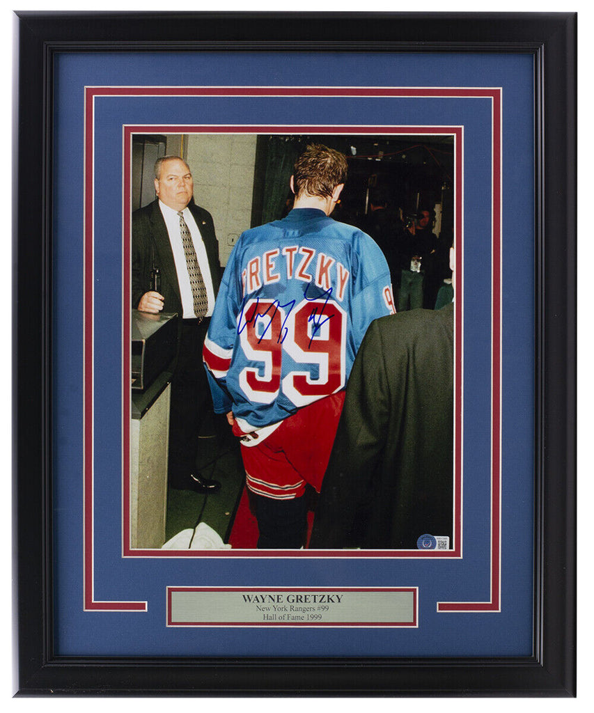 Wayne Gretzky New York Rangers NHL Original Autographed Jerseys for sale