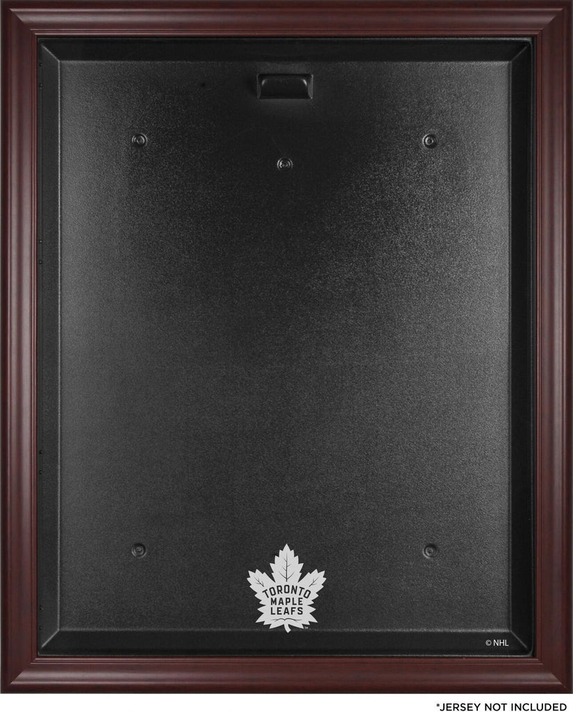 NHL Shield Mahogany Framed Jersey Display Case