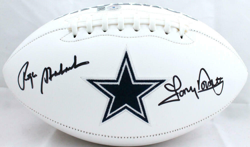 Roger Staubach Signed Dallas Cowboys NFL Football Jersey COA