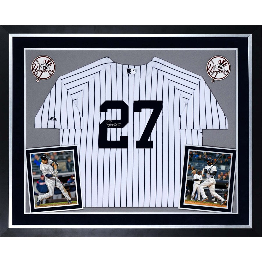Giancarlo Stanton New York Yankees Deluxe Framed Autographed Majestic –  Super Sports Center