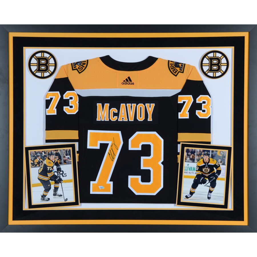 Autographed Charlie McAvoy Bruins Jersey