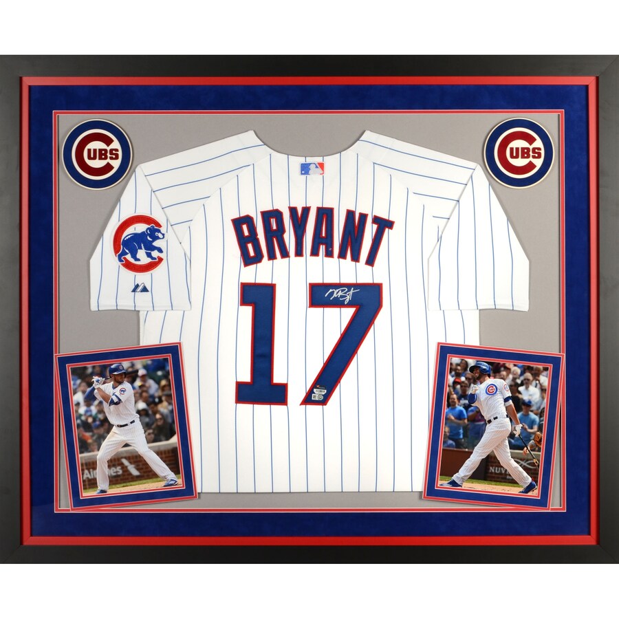 Fanatics Authentic Kris Bryant Chicago Cubs Deluxe Framed Autographed White Jersey