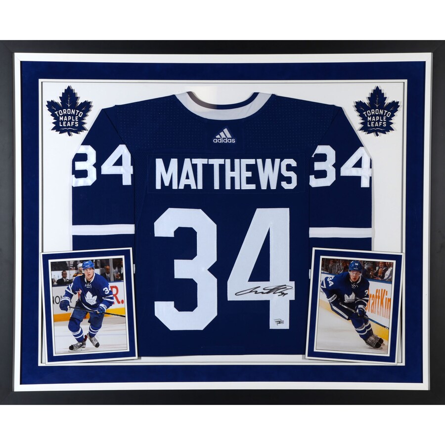 Auston Matthews Toronto Maple Leafs Autographed White Adidas Authentic  Jersey