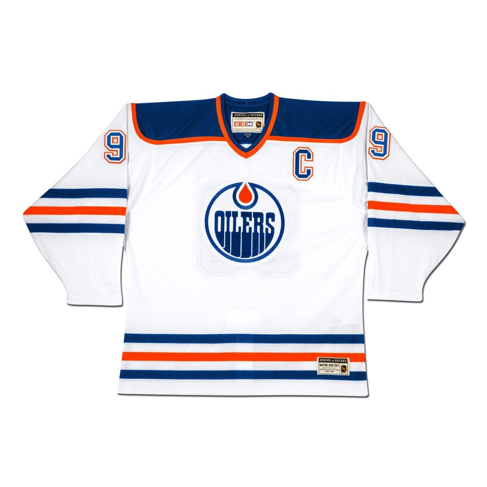 My Center Ice double ccm Gretzky home Oilers jersey. Had it for
