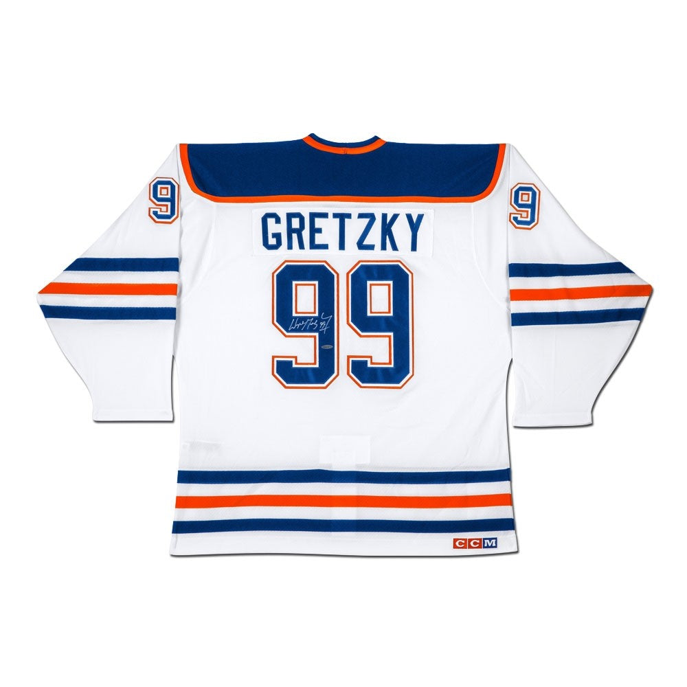 Wayne Gretzky Signed Edmonton Oilers Authentic Game Model CCM Jersey J —  Showpieces Sports