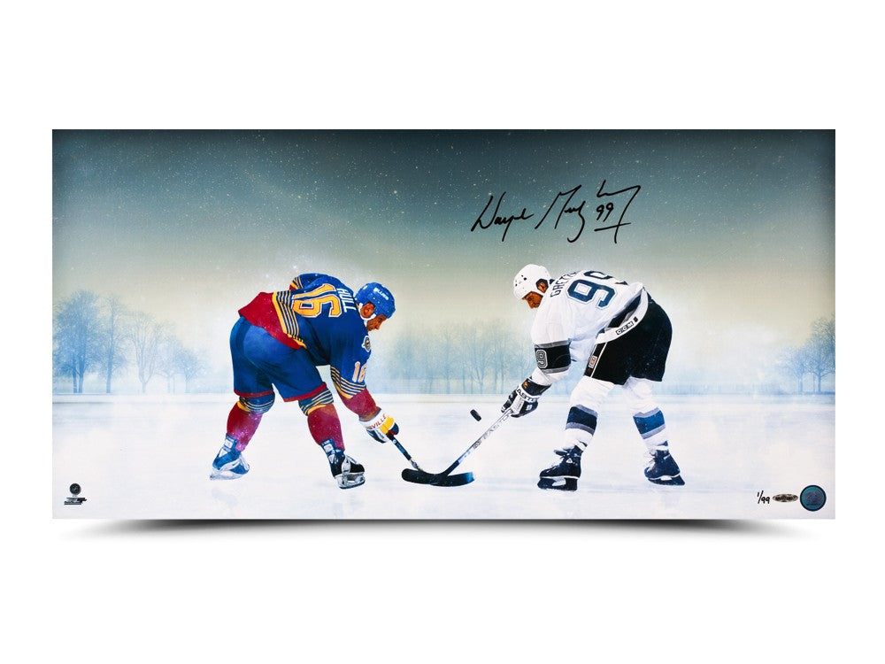 Evgeni Malkin Autographed 2008 Winter Classic Hockey Puck - BAS COA
