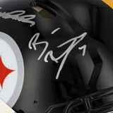 Signed Ben Roethlisberger Steelers Helmet Fanatics Authentic COA