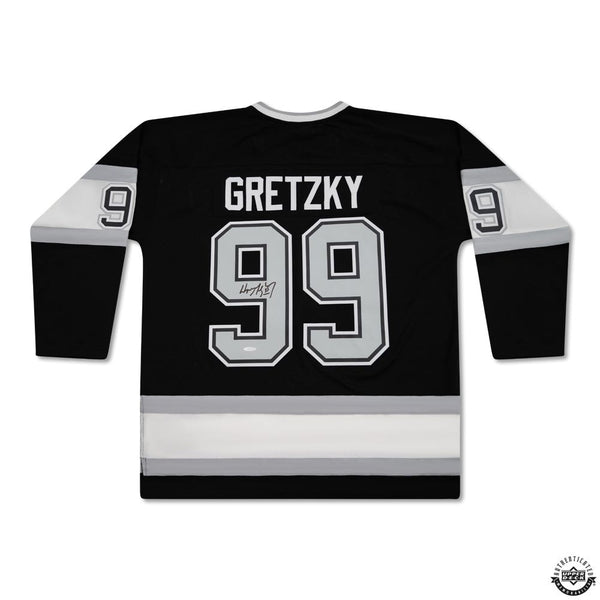 Wayne Gretzky Autographed Vintage Throwback Black Mitchell & Ness 1992-93 Los Angeles Kings Jersey