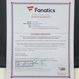 Framed Autographed/Signed Tom Brady 33x42 Buccaneers Jersey Fanatics COA/LOA