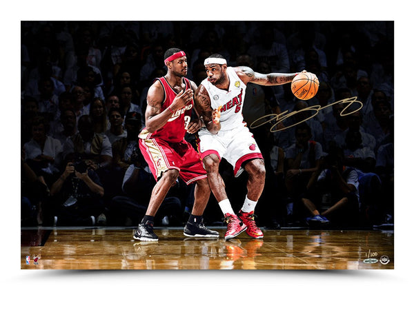 LeBron James Autographed First & Ten Photo
