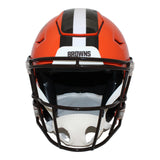 Nick Chubb Autographed Cleveland Brown Speedflex Helmet Beckett 44006