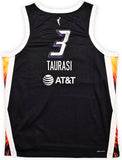 PHOENIX MERCURY DIANA TAURASI AUTOGRAPHED BLACK NIKE JERSEY XL BECKETT