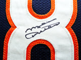 CHICAGO BEARS MIKE DITKA AUTOGRAPHED FRAMED BLUE JERSEY BECKETT BAS 214101