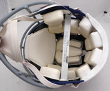 Kyle Pitts Autographed Blue Full Size Authentic Helmet Florida (Cut) Beckett