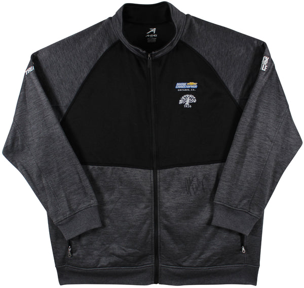 John Daly Authentic Signed Match Worn Dark Gray Ahead Golf Jacket BAS #BH00330