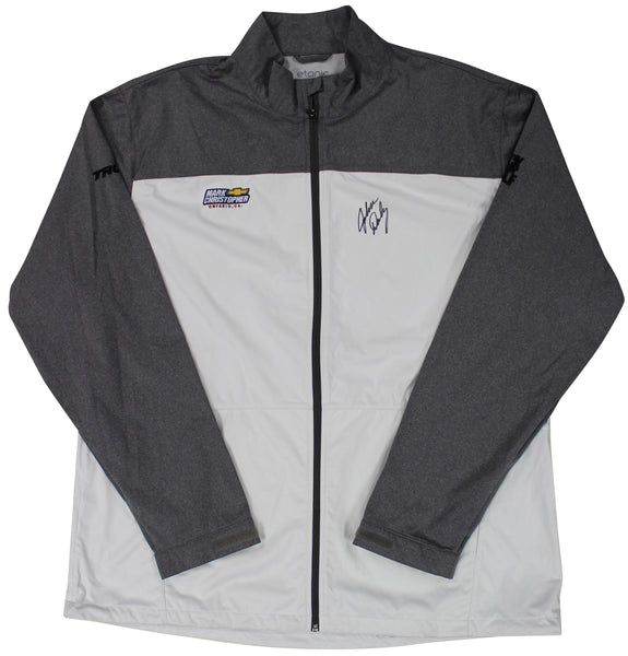 John Daly Authentic Signed Match Worn Gray Etonic Golf Jacket BAS #BH00336