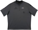 John Daly Signed Match Worn Dark Gray Nike Golf Quarter Zip Shirt BAS #BH00329