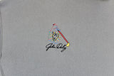 John Daly Signed Match Worn Dark Gray Nike Golf Quarter Zip Shirt BAS #BH00329