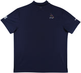 John Daly Authentic Signed Match Worn Blue FOH Polo Shirt BAS #BH00363