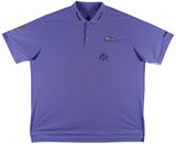 John Daly Signed Match Worn Purple Adidas Climalite Polo Shirt BAS #BH00364