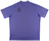 John Daly Signed Match Worn Purple Adidas Climalite Polo Shirt BAS #BH00364