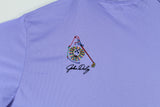 John Daly Signed Match Worn Purple Adidas Climalite Polo Shirt BAS #BH00364