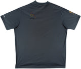 John Daly Authentic Signed Match Worn Gray Adidas Polo Shirt BAS #BH00372