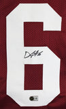 Alabama DeVonta Smith Authentic Signed Maroon Pro Style Jersey BAS Witnessed