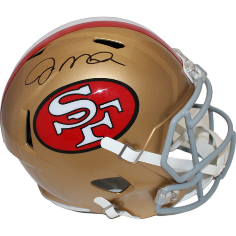 Joe Montana Autographed San Francisco 49ers TB F/S Tribute Helmet FAN 44052