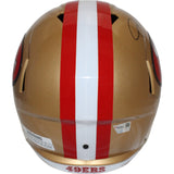 Joe Montana Autographed San Francisco 49ers TB F/S Tribute Helmet FAN 44052