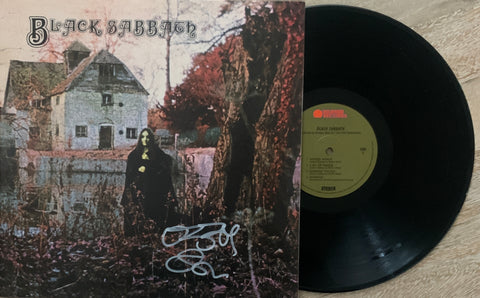 Ozzy Osbourne Autographed/Signed Black Sabbath Vinyl Album James Spence 49021