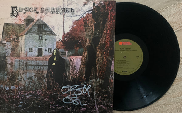 Ozzy Osbourne Autographed/Signed Black Sabbath Vinyl Album James Spence 49021