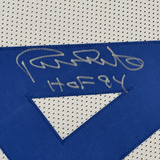 Framed Autographed/Signed Randy White HOF 94 33x42 Dallas White Jersey JSA COA