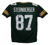 Jace Sternberger Autographed/Signed Green Bay Packers Green XL Jersey JSA 25013