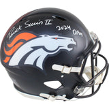 Patrick Surtain Autographed Denver Broncos Pro Helmet 24 DPOY Beckett 50771
