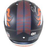 Patrick Surtain Autographed Denver Broncos Pro Helmet 24 DPOY Beckett 50771