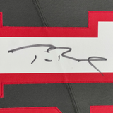 Framed Autographed/Signed Tom Brady 33x42 Buccaneers Jersey Fanatics COA/LOA