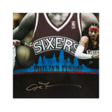Allen Iverson Autographed "Philly's Finest" 36 x 15