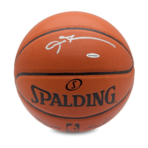 Allen Iverson Autographed Spalding Indoor/Outdoor Basketball